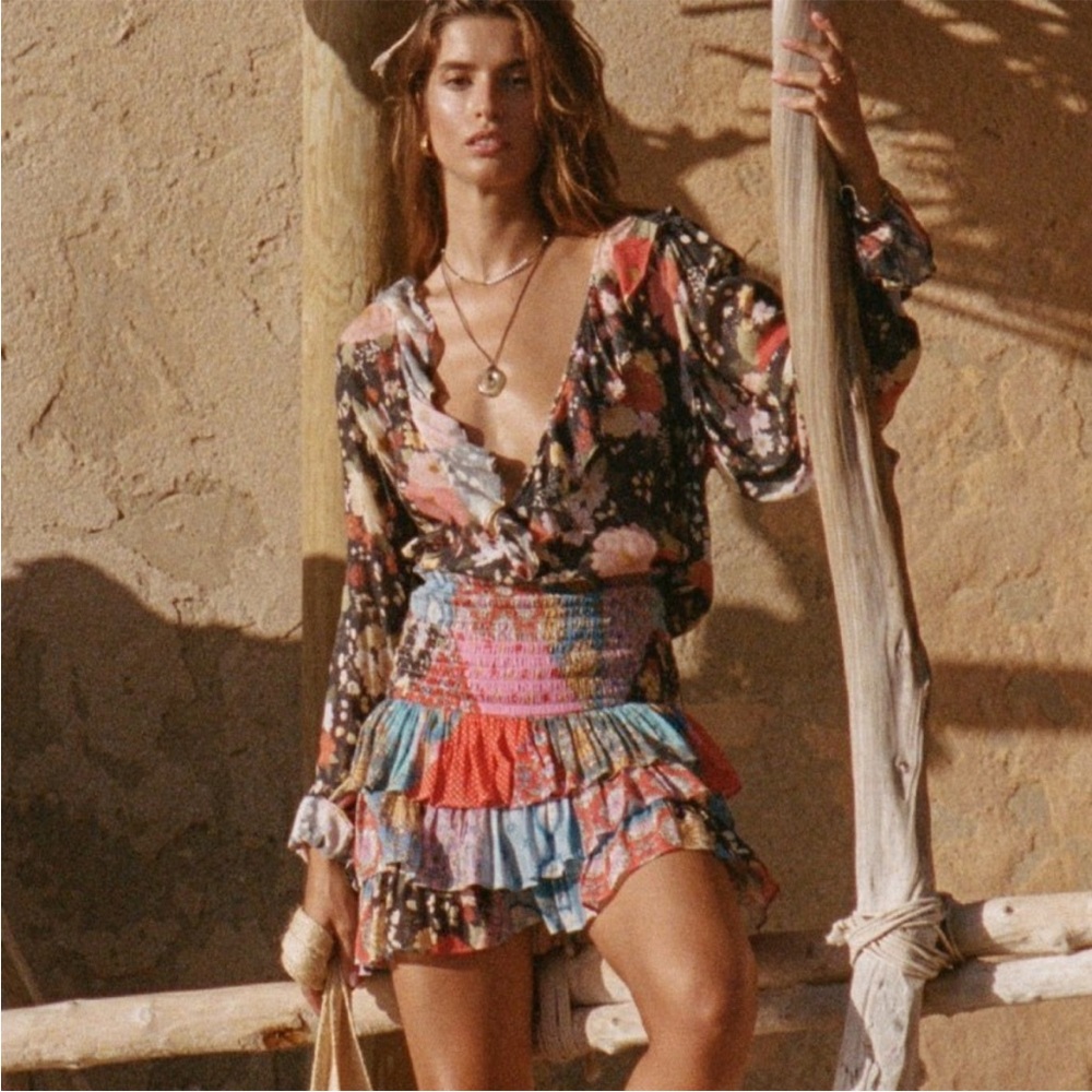 Spell Cha Cha Mini Skirt